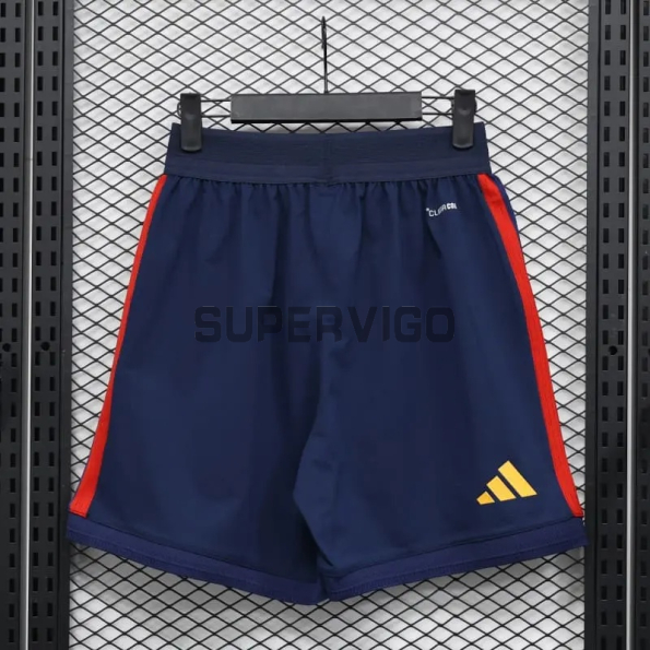 Camiseta España Primera Equipación Mundial 2026 ML Rojo/Azul Edición Final (EDICIÓN JUGADOR)
