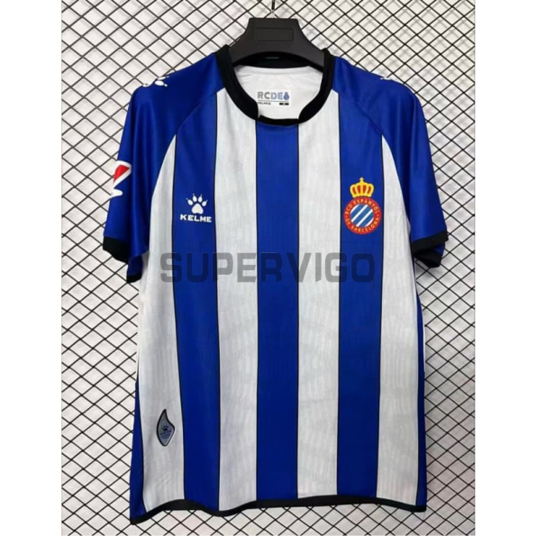 Camiseta Espanyol Primera Equipación 2026/2027 Azul/Blanco con Parche La Liga