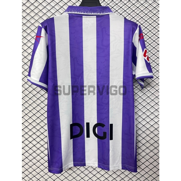 Camiseta Real Valladolid Primera Equipación 2026/2027 Morado/Blanco con Parche La Liga