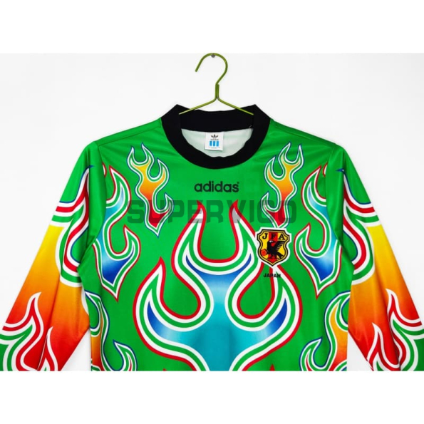 Camiseta de Portero Japón 1998 Retro ML Verde