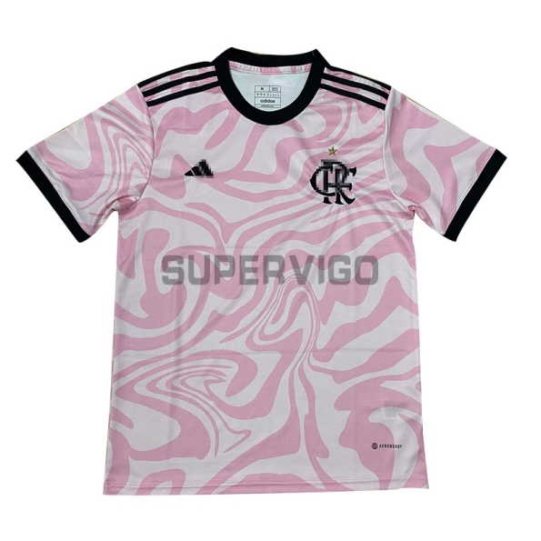 Maillot Flamengo 2023/2024 Rose/Blanc