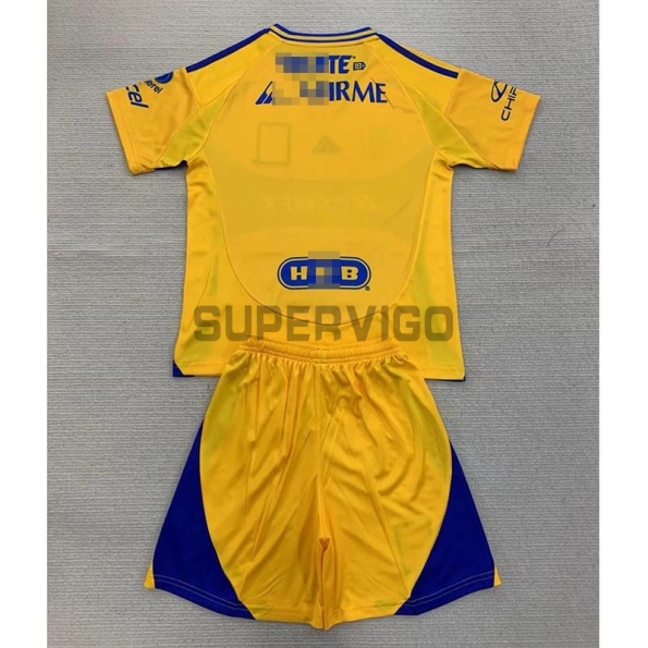 Camiseta Tigres UANL Primera Equipación 2024/2025 Niño Kit