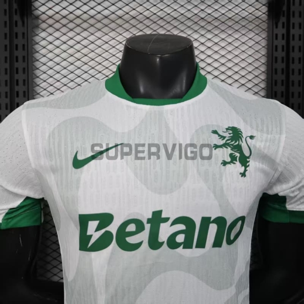 Camiseta Lisboa Segunda Equipación 2025/2026 Blanco (EDICIÓN JUGADOR)