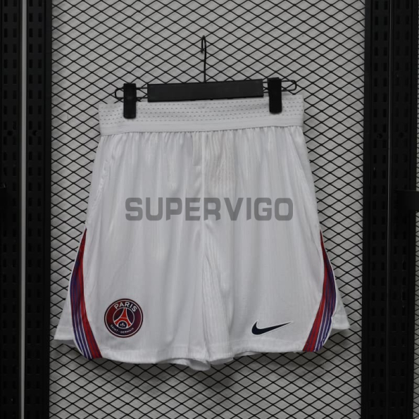 Pantalón Corto PSG Segunda Equipación 2026/2027 Blanco (EDICIÓN JUGADOR)