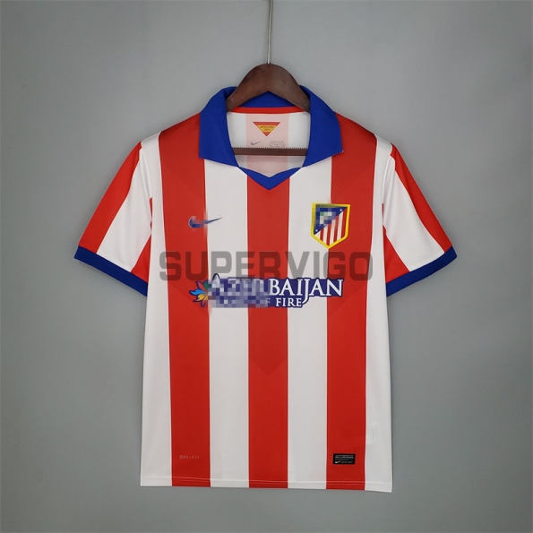 Camiseta Atletico de Madrid Primera Equipación Retro 2014/15