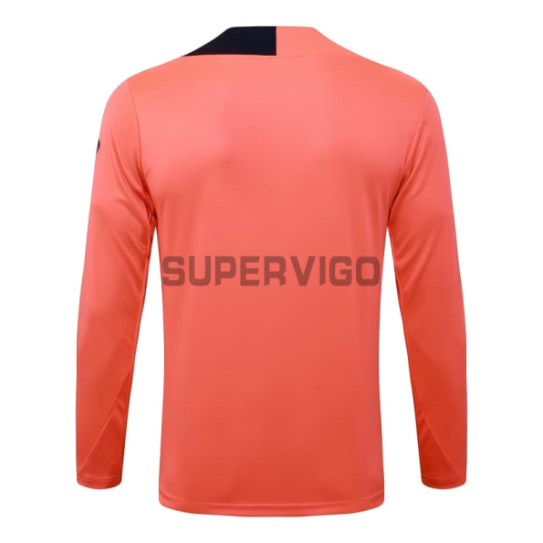 Sudadera De Entrenamiento Barcelona 2025/2026 Naranja