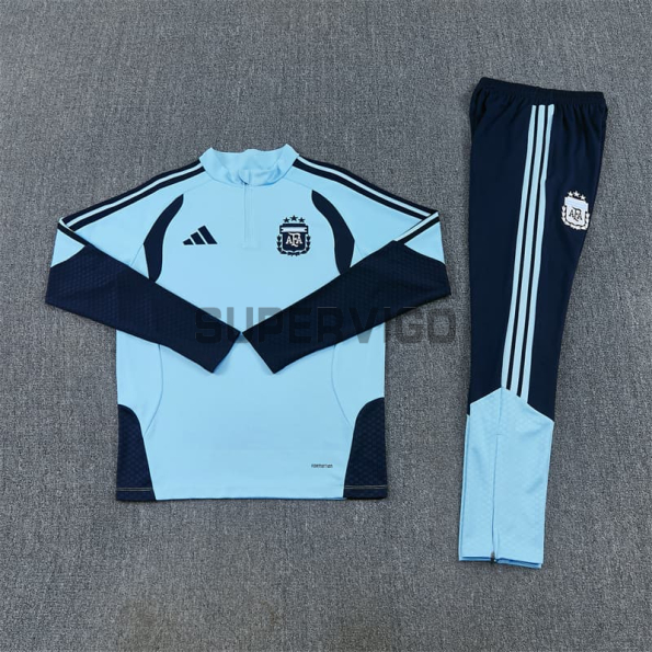 Sudadera de Entrenamiento Argentina 2026 Kit Azul Claro