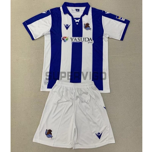 Camiseta Real Sociedad Primera Equipación 2024/2025 Niño Kit