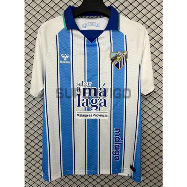 Camiseta Málaga CF Primera Equipación 2026/2027 Azul/Blanco