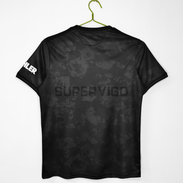 Camiseta Manchester United Tercera Equipación Retro 2018/19 Negro