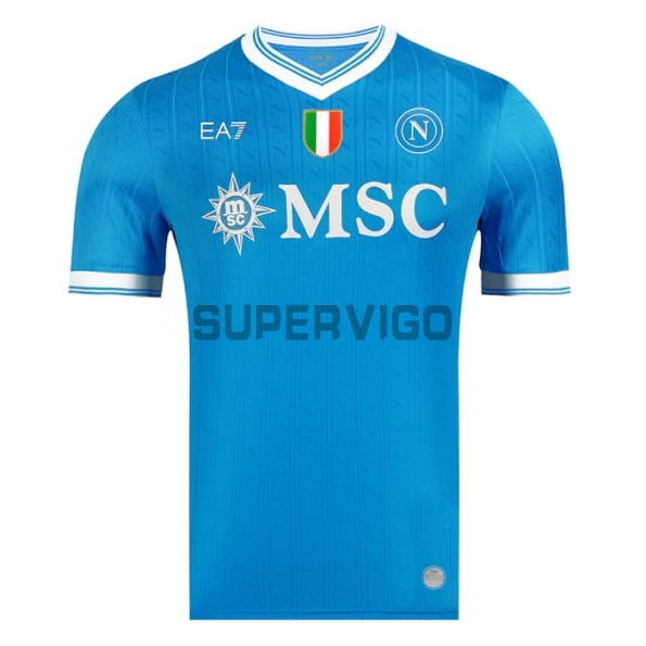 Camiseta Napoli Primera Equipación 2025/2026 Azul