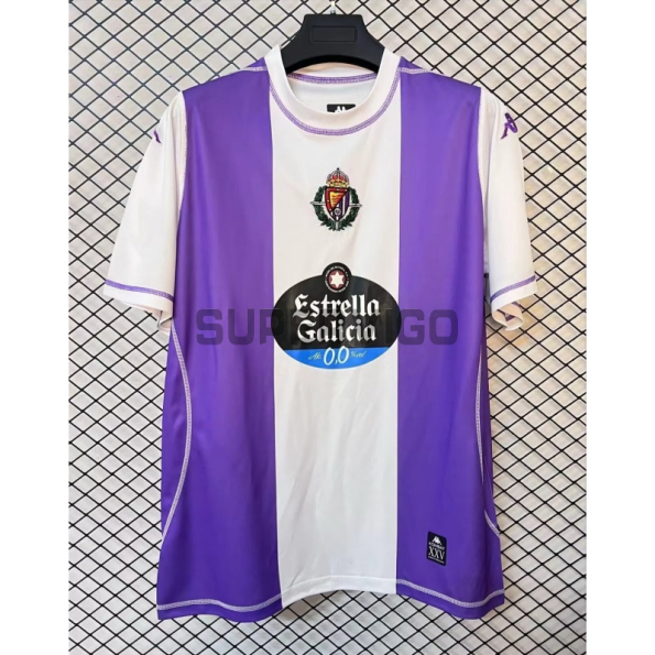 Camiseta Real Valladolid 2025/2026 Versión Especial Morado/Blanco con Parche La Liga