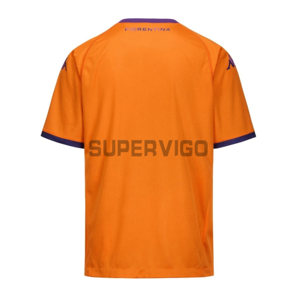 Camiseta Fiorentina Cuarta Equipación 2025/2026 Naranja/Morado