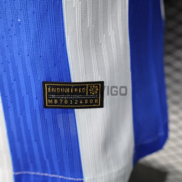 Camiseta Brighton Primera Equipación 2025/2026 Azul/Blanco (EDICIÓN JUGADOR)