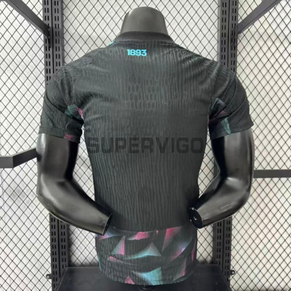 Camiseta de Portero Argentina Primera Equipación Mundial 2026 Negro con FIFA2022 (EDICIÓN JUGADOR)