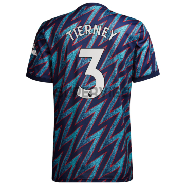 TIERNEY 3 Arsenal Soccer Jersey Third 2021/2022