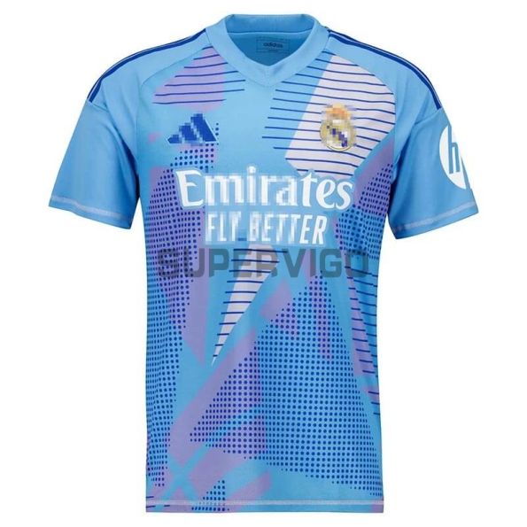 Camiseta De Portero Real Madrid 2024/2025 Azul