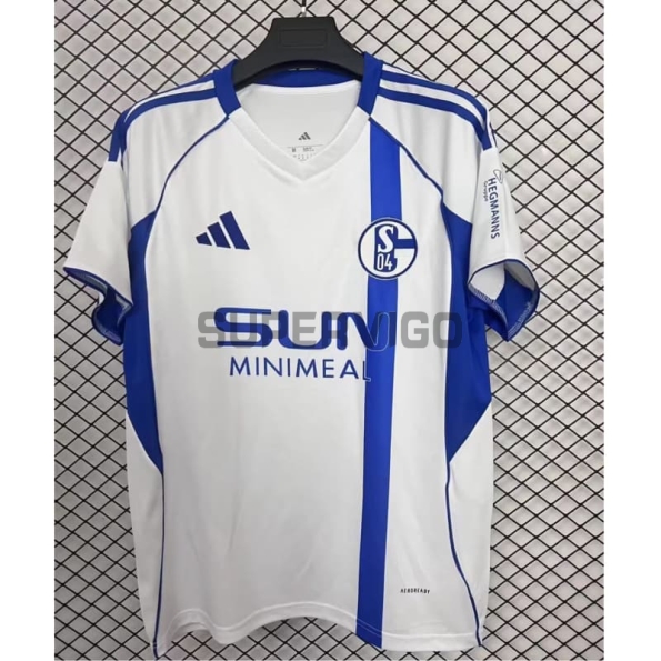 Camiseta Schalke 04 Segunda Equipación 2025/2026 Blanco
