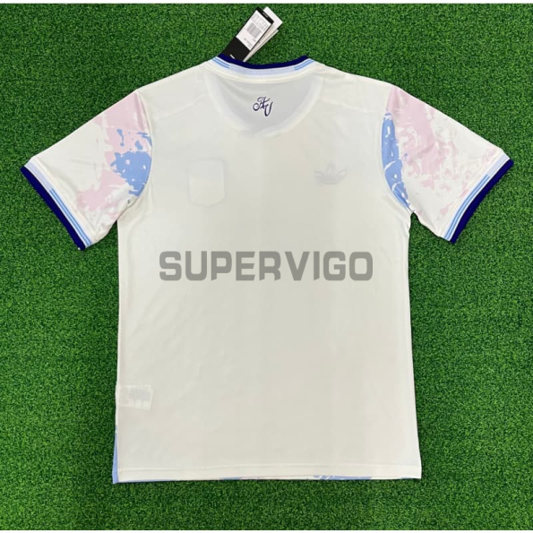 Camiseta Aston Villa Tercera Equipación 2025/2026 Blanco Roto Europa League Final