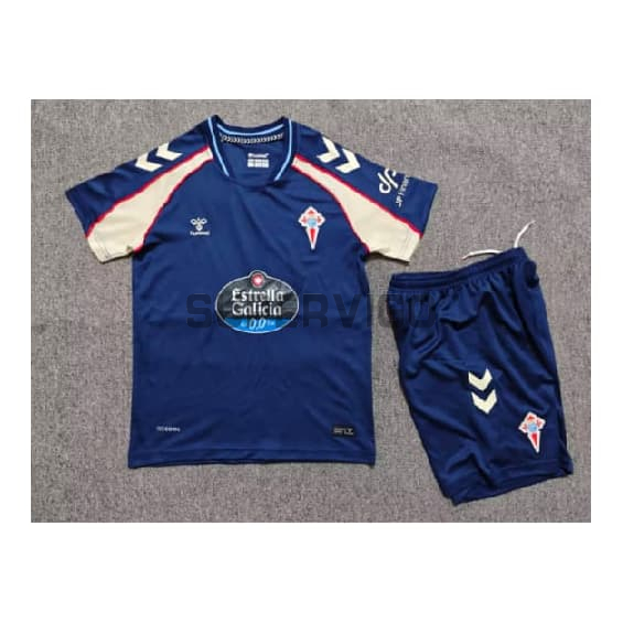 Camiseta Celta De Vigo Segunda Equipación 2026/2027 Azul Marino Niño Kit