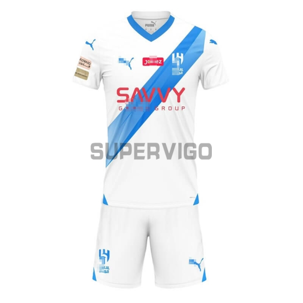 Camiseta Al Hilal SFC Segunda Equipación 2023/2024 Niño Kit