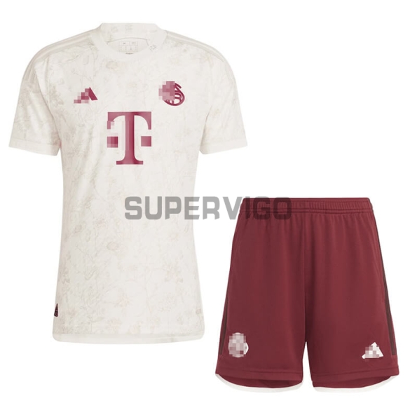 Camiseta Bayern Múnich Tercera Equipación 2023/2024 Niño Kit