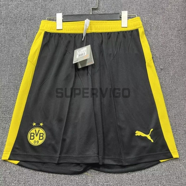 Pantalón Corto Borussia Dortmund Primera Equipación 2025/2026 Negro