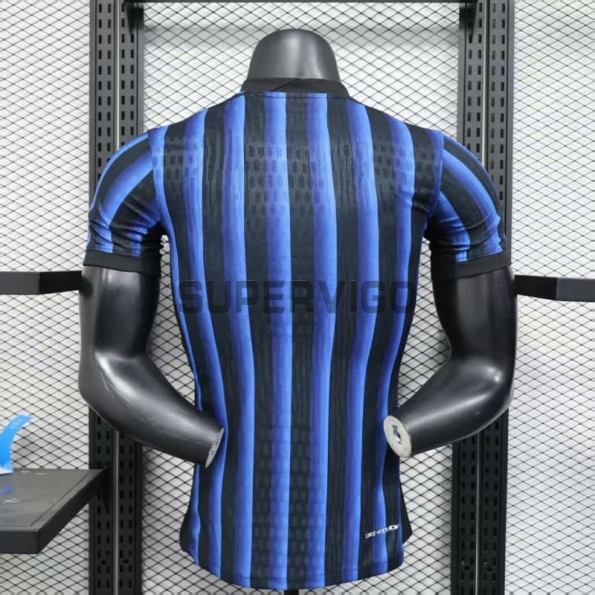 Camiseta Inter de Milan Primera Equipación 2025/2026 Azul/Negro (EDICIÓN JUGADOR)