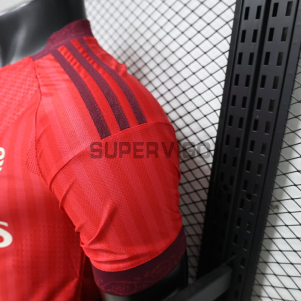 Camiseta Olympique De Lyon Segunda Equipación 2026/2027 Rojo (EDICIÓN JUGADOR)