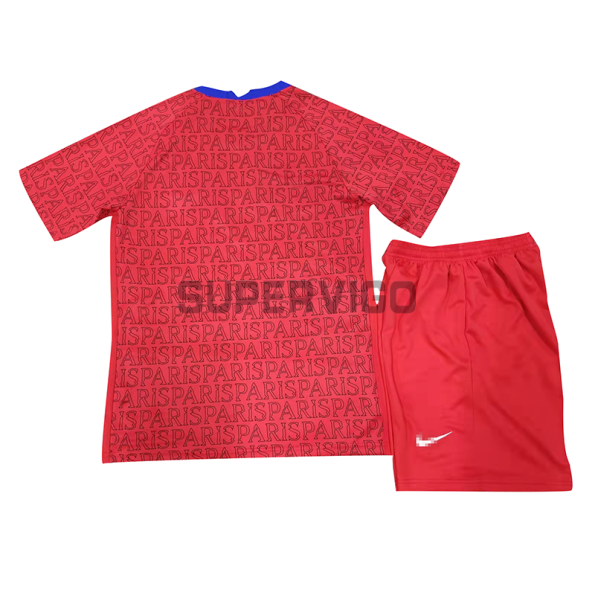 Camiseta PSG 2022/2023 Rojo Niño Kit