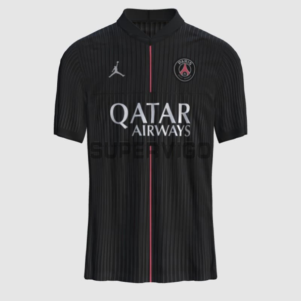 Camiseta PSG Cuarta Equipación 2025/2026 Negro