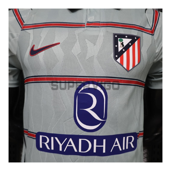Camiseta Atlético de Madrid Tercera Equipación 2026/2027 Gris (EDICIÓN JUGADOR)