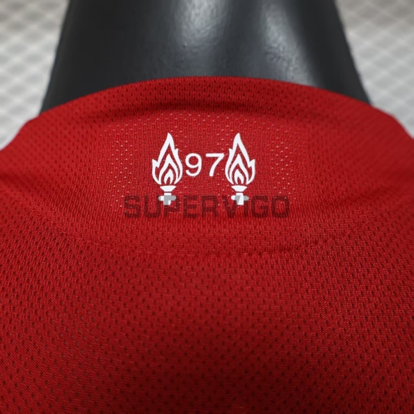 Camiseta Liverpool Primera Equipación 2025/2026 ML Rojo (EDICIÓN JUGADOR)