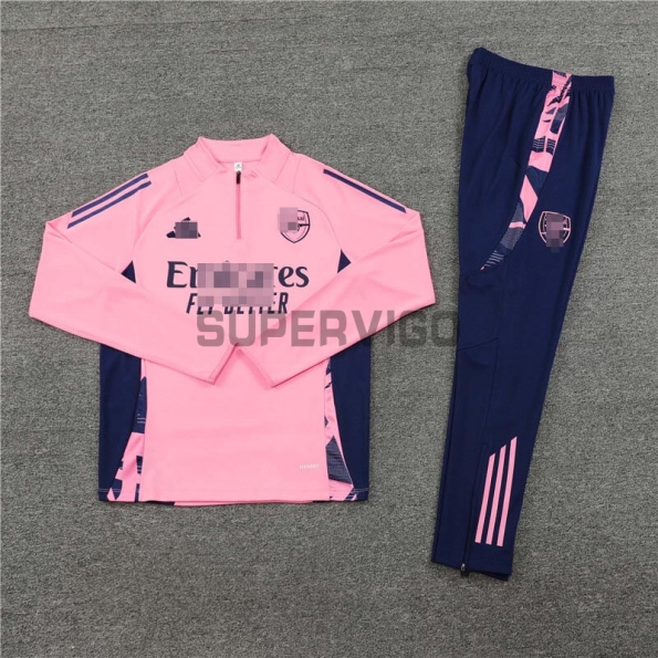 Sudadera De Entrenamiento Arsenal 2024/2025 Rosa/Azul