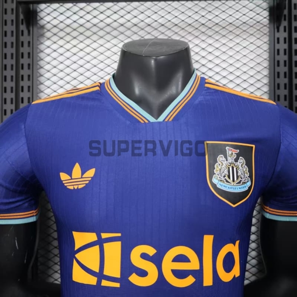 Camiseta Newcastle United Tercera Equipación 2025/2026 Azul (EDICIÓN JUGADOR)