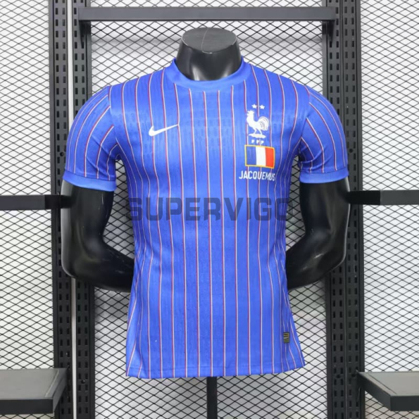 Camiseta Francia x Jacquemus 2026 Pre-Match Azul (EDICIÓN JUGADOR)