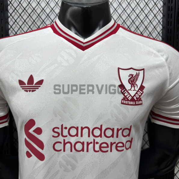 Camiseta liverpool Segunda Equipación 2026/2027 Blanco (EDICIÓN JUGADOR)