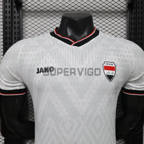 Camiseta Irak Primera Equipación Mundial 2026 Blanco (EDICIÓN JUGADOR)