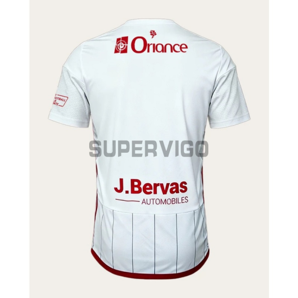 Camiseta Stade Brestois Segunda Equipación 2025/2026 Blanco