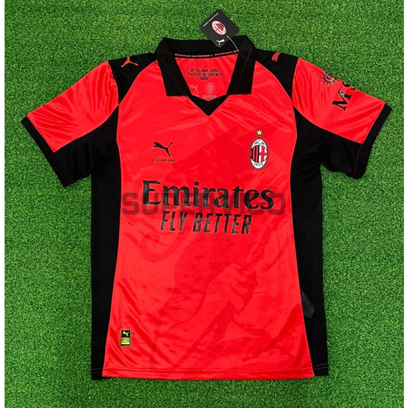 Camiseta AC Milan x Slam Jam 2026/2027 Edición Especial Rojo