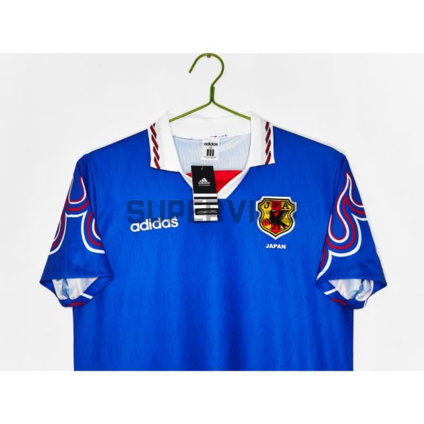 Camiseta Japón Primera Equipación Retro 1996 Azul