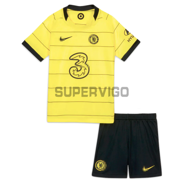 HAVERTZ 29 Chelsea Kid's Soccer Jersey Away Kit 2021/2022