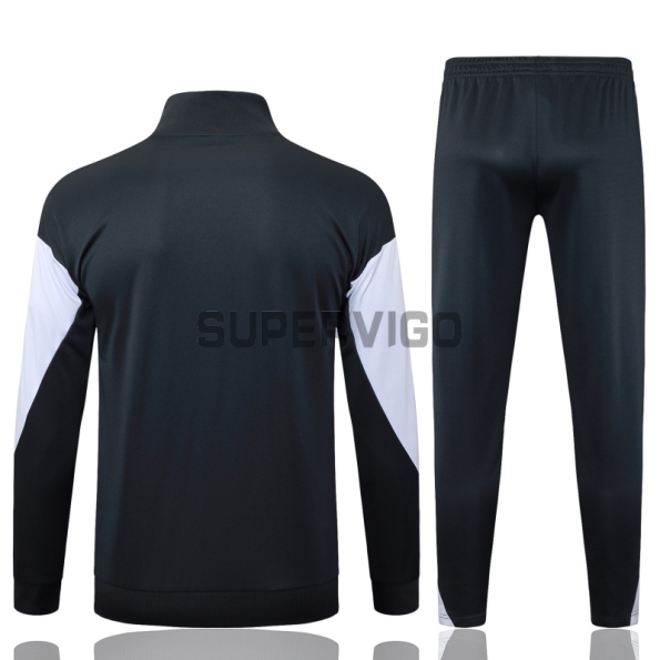 Chandal Chelsea 2025/2026 Gris Oscuro/Blanco