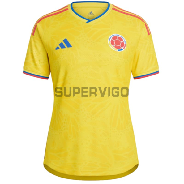Camiseta Colobima Primera Equipación Mundial 2026 Amarillo Mujer