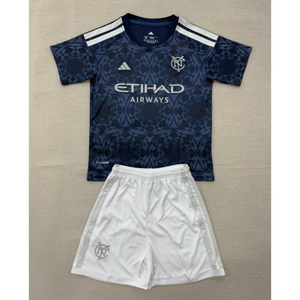 Camiseta New York City Segunda Equipación 2026/2027 Azul Oscuro Niño Kit