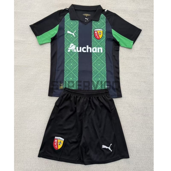 Camiseta RC Lens Segunda Equipación 2025/2026 Verde/Negro