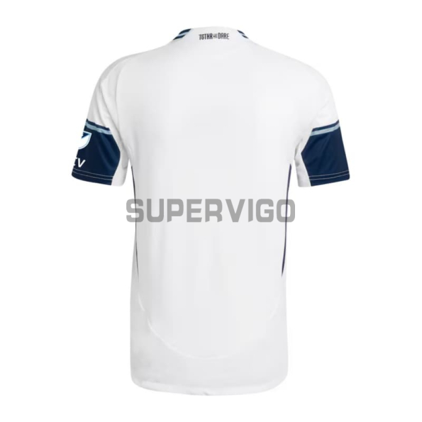 Camiseta Vancouver Whitecaps Primera Equipación 2025/2026 Blanco
