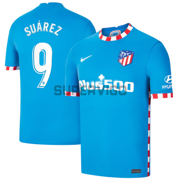 Camiseta Suárez 9 Atlético de Madrid Tercera Equipación 2021/2022