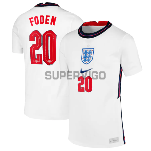 Camiseta FODEN 20 Inglaterra 1ª Equipación 2021