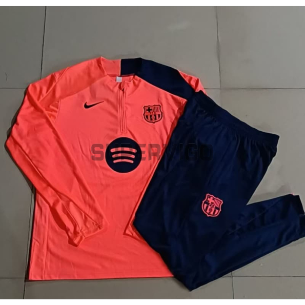 Sudadera De Entrenamiento Barcelona 2025/2026 Naranja